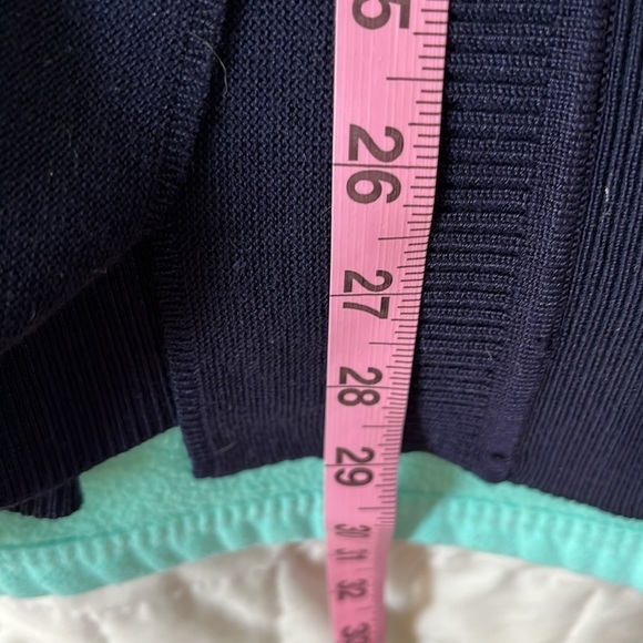NWOT Spease Women’s Navy Blue Cardigan Size Large - Picture 7 of 9